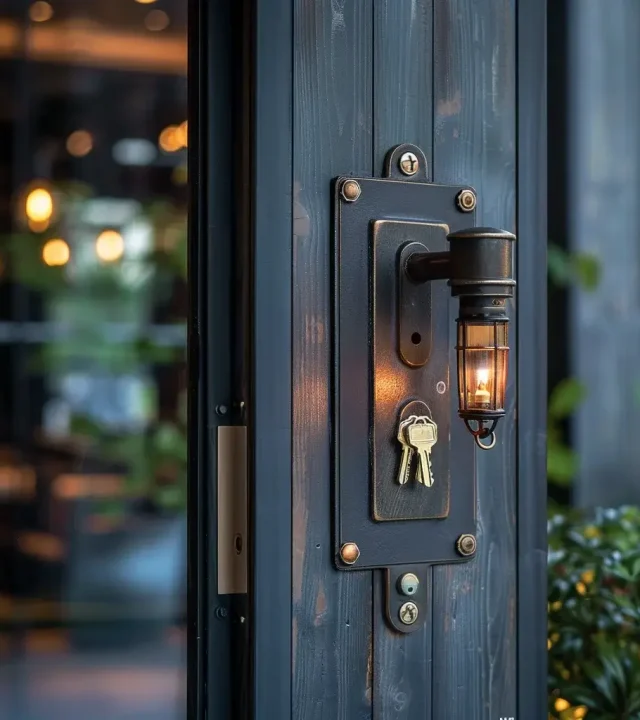 Schlüssel in der Tür